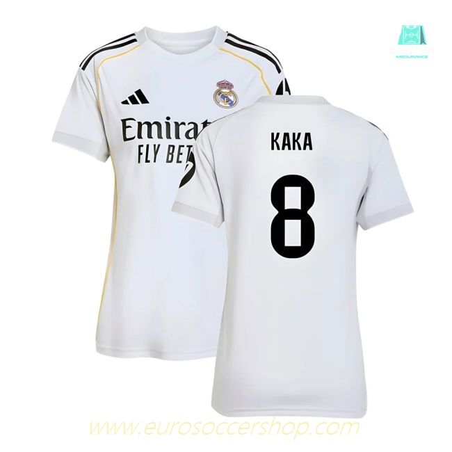 2025-2026 Real Madrid Home Shirt (Womens) (Kaka 8)