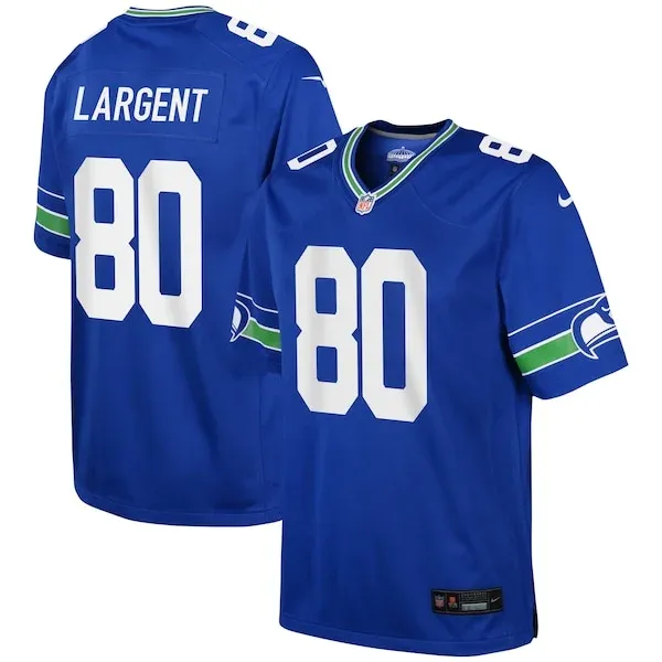 Seattle Seahawks Game Football Jersey - Royal S | premium jersey