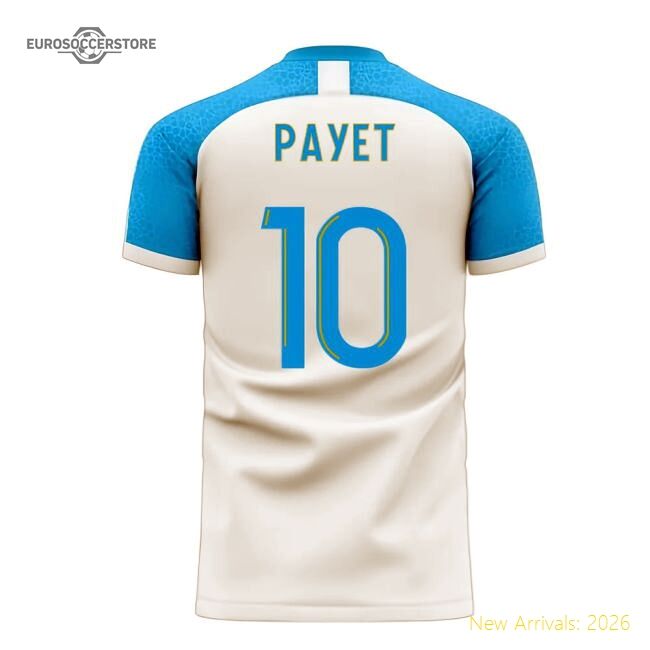 Match-Day Marseille 2025-2026 Home Concept Football Kit (Libero) (Payet