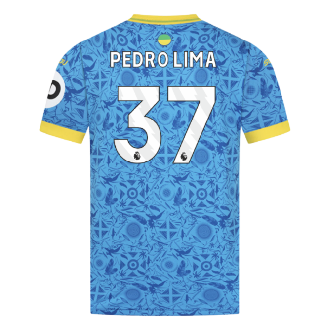 Affordable 2025-2026 Wolves Third Shirt (Pedro Lima 37)