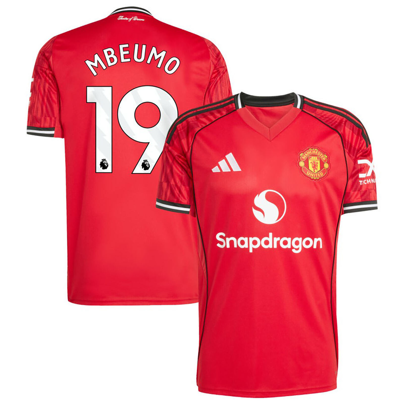 Adidas Manchester united Home Jersey - Durability You Can Trust