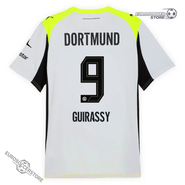 Borussia Dortmund 25-26 Away GUIRASSY 9 Football Jersey