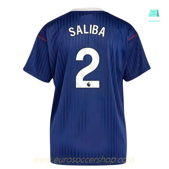 Arsenal Terrace Icons Shirt (Navy) (Saliba 2)