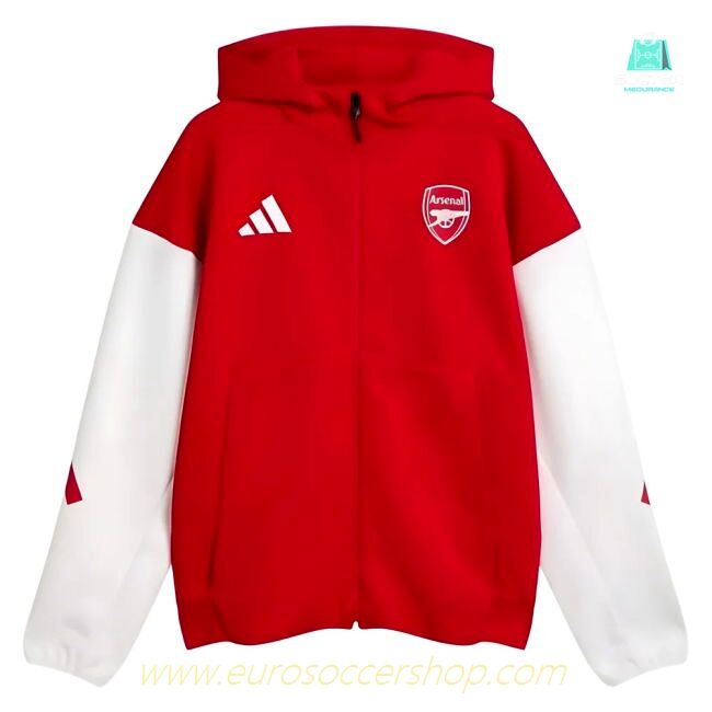 2025-2026 Arsenal Anthem Jacket (Scarlet)