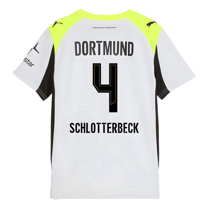 Borussia Dortmund Classic Away Jersey 2025-2026 #6