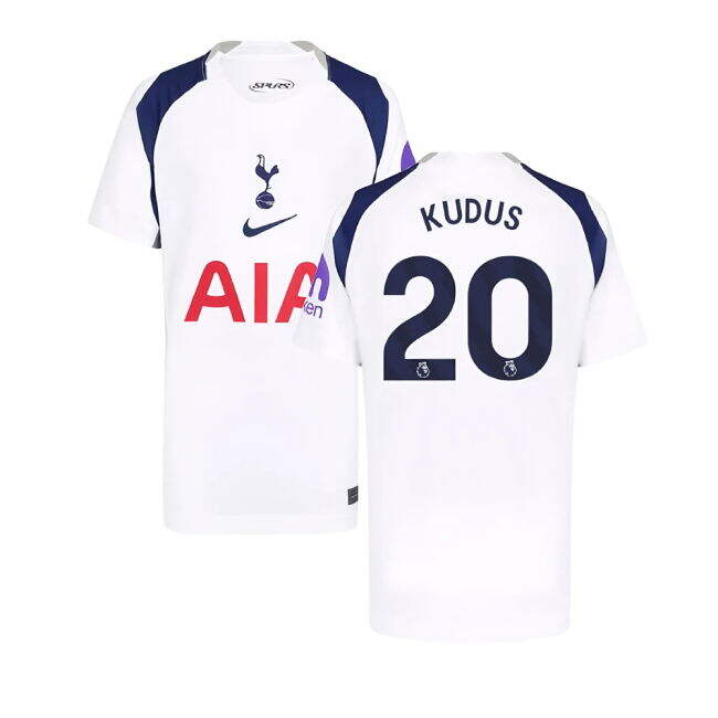Pro Series Supporter Spurs Tottenham Hotspur Home Shirt Kids Kudus...