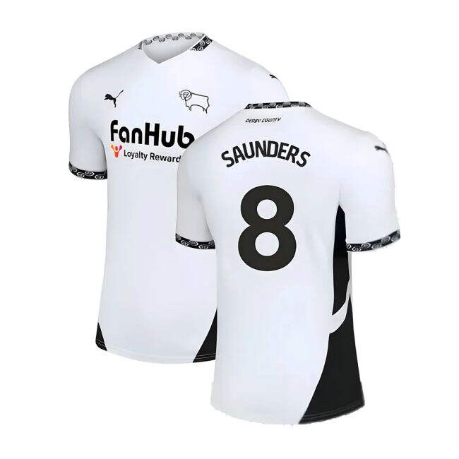 Premium Quality Loyal Derby Derby County Home Shirt Kids Saunders ...