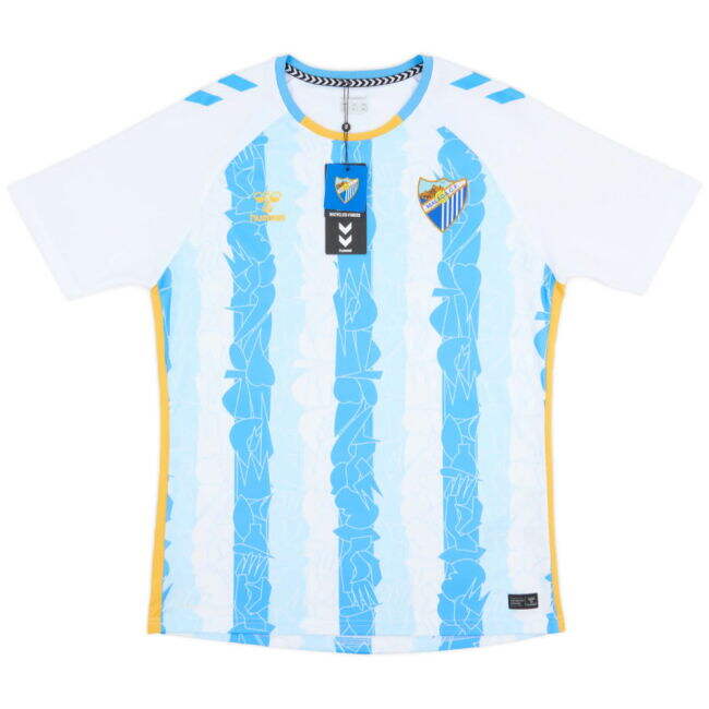 Fashionable 2024-2025 Malaga Home Shirt (Your Name) for Match Day