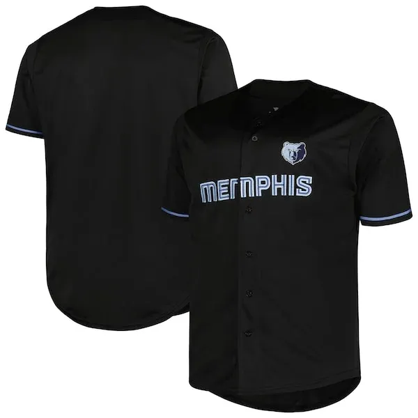 Memphis Grizzlies MEM Jersey - fashionable top-tier - Black basketball