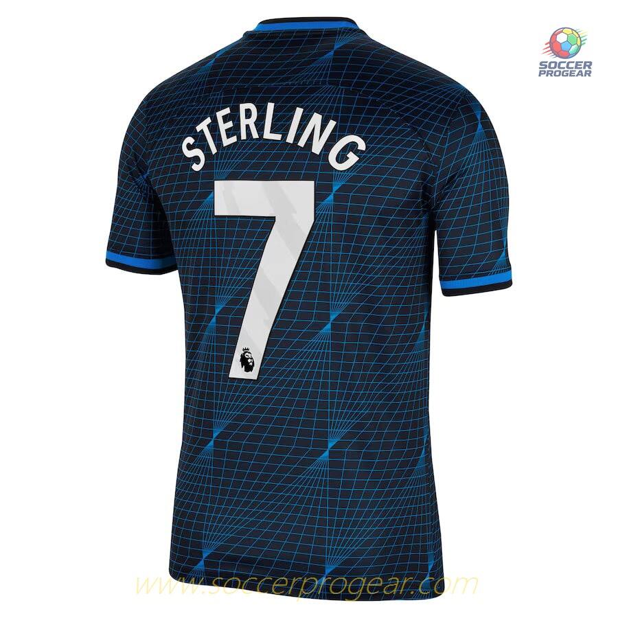 Chelsea Away Soccer Shirt 2023 2024 Sterling