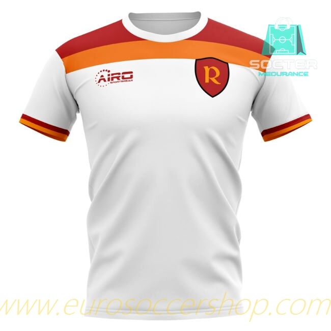 Authentic 2025-2026 Season Serie A Away Football Shirt Design Concept (DE ROSSI 16)