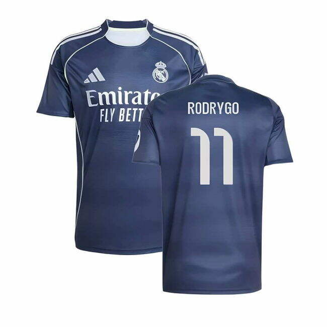 High-Quality 2025-2026 Real Madrid Away - Adidas Jersey