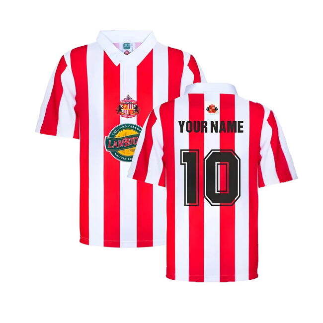 Sunderland 2020-22 Home Football Shirt - Sunderland 1999 L M S