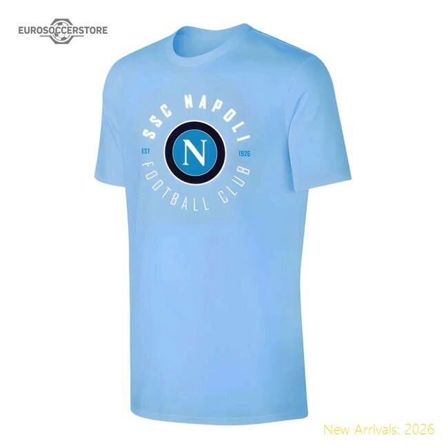 Napoli Fc circle T-shirt - Light Blue - Cost-effective