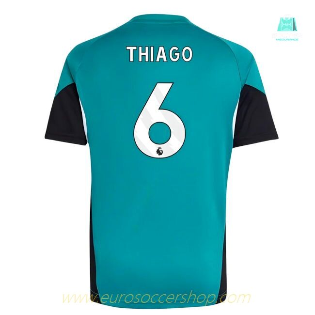 2025-2026 Liverpool EU Training Jersey (Green) - Kids (Thiago 6)