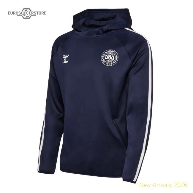 Denmark 2024-2025 Regular Hoodie - Genuine Climalite Athletic