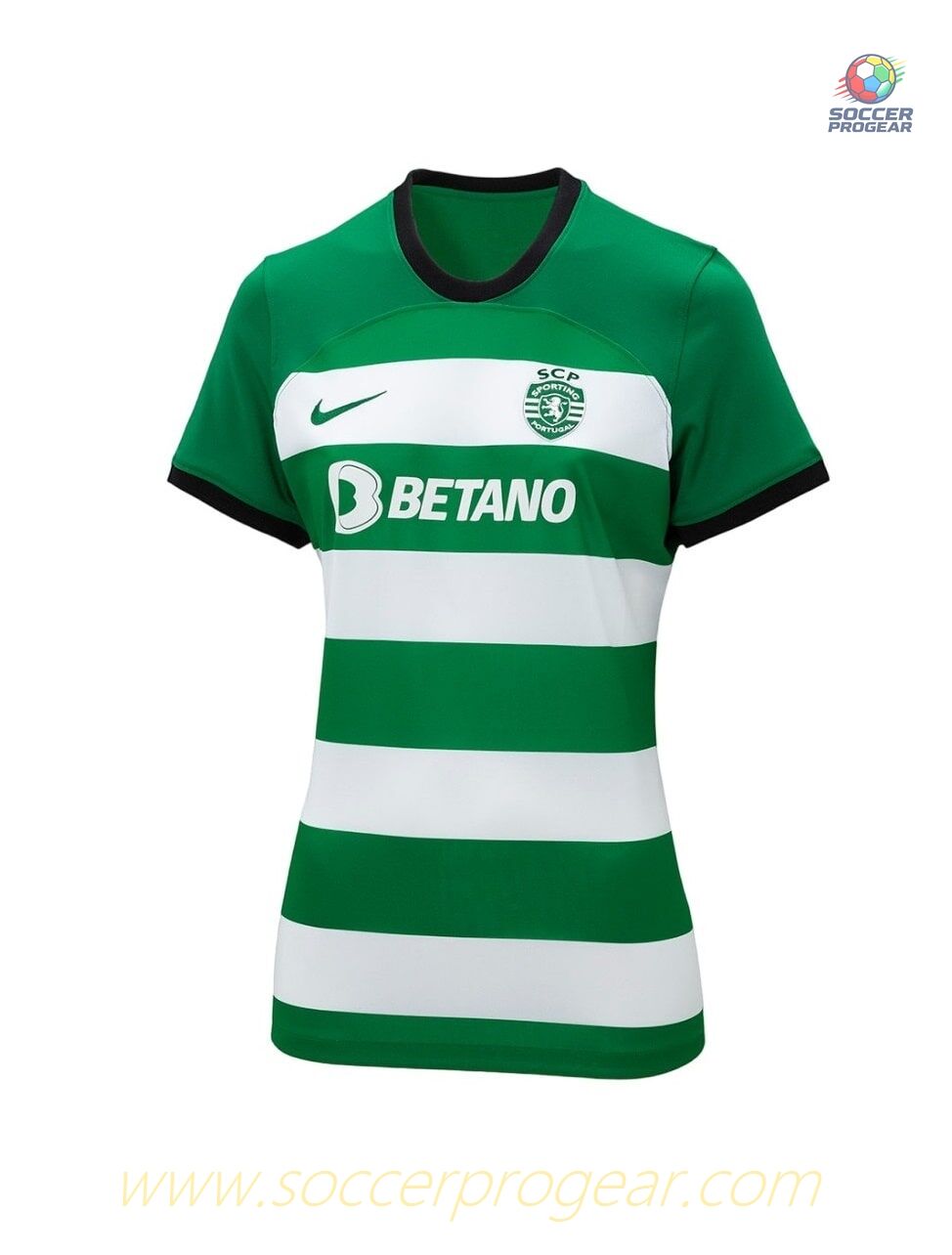 Sporting Home Team Football Jersey 2023 2024 Women