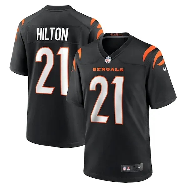 None Mike Hilton Game Jersey - Black | NFL Player Jersey | NFL Footbal