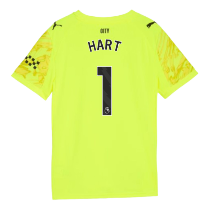 Kids Elite Style Man City Third Pro Level Shirt 2025-2026 (Hart 1)