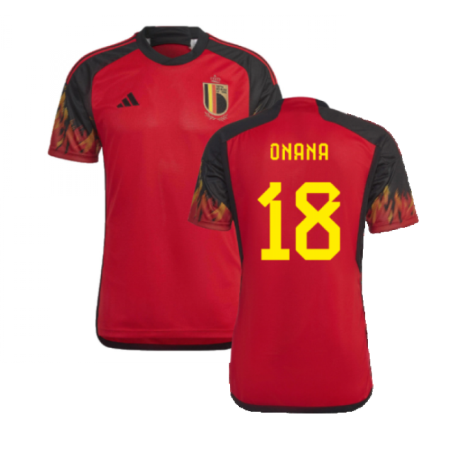Professional Style Belgium Home Pro Shirt 2022-2023