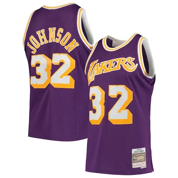 Magic Johnson LAL Swingman Jersey - trendy Basketball basketball