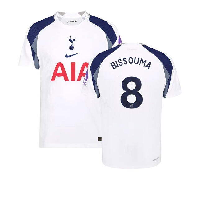 2025-2026 Tottenham Hotspur Authentic Home Shirt (Bissouma 8) - off...