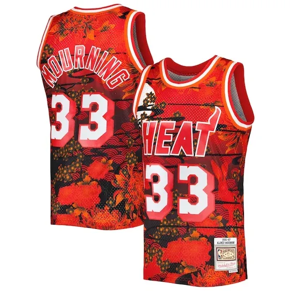 Alonzo Mourning MIA NBA Jersey - Value Deal Fan Gear - Fan Favorite