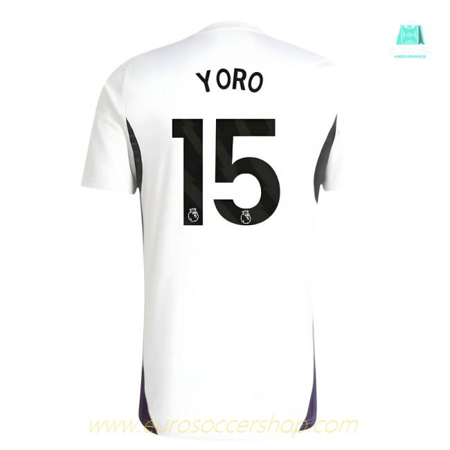 2025-2026 Man Utd Training Jersey (White) (Yoro 15)