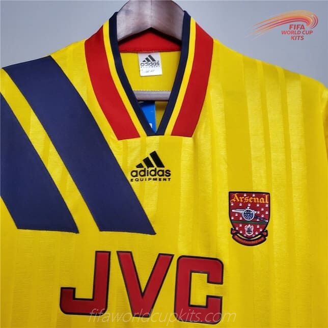93-94 Arsenal Secondary Soccer Uniform