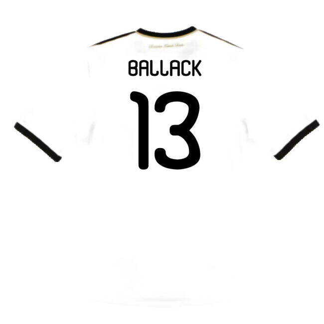 Affordable Germany 2010-11 Home Shirt ((Good) S) (BALLACK 13) Fashionable