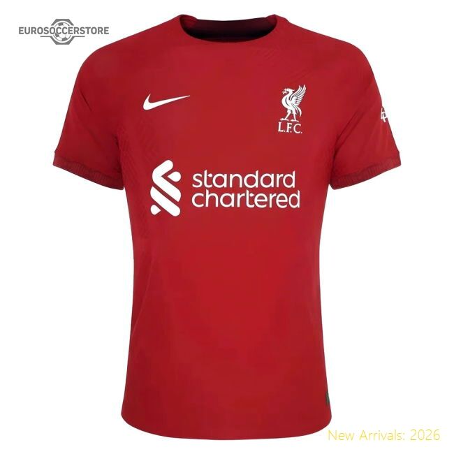 Official 2022-2023 Liverpool Vapor Home Shirt - Premium Quality