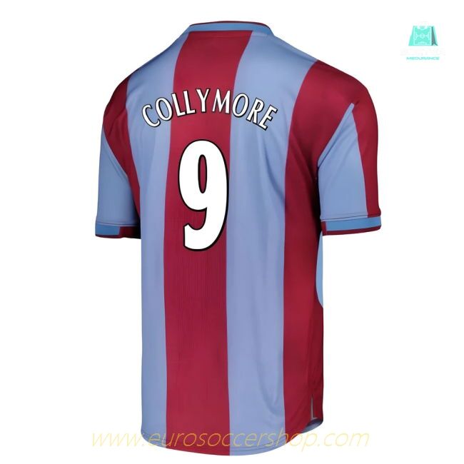 Aston Villa 2000 Home Retro Shirt (Collymore 9)