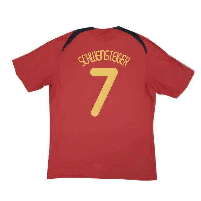 Low Value Germany 2008-10 Away Shirt ((Excellent) L) (SCHWEINSTEIGER 7) Unique