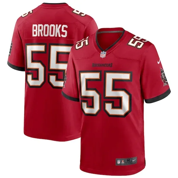 None Game NFL Jersey - Red | Elite Football Apparel | NFL Football