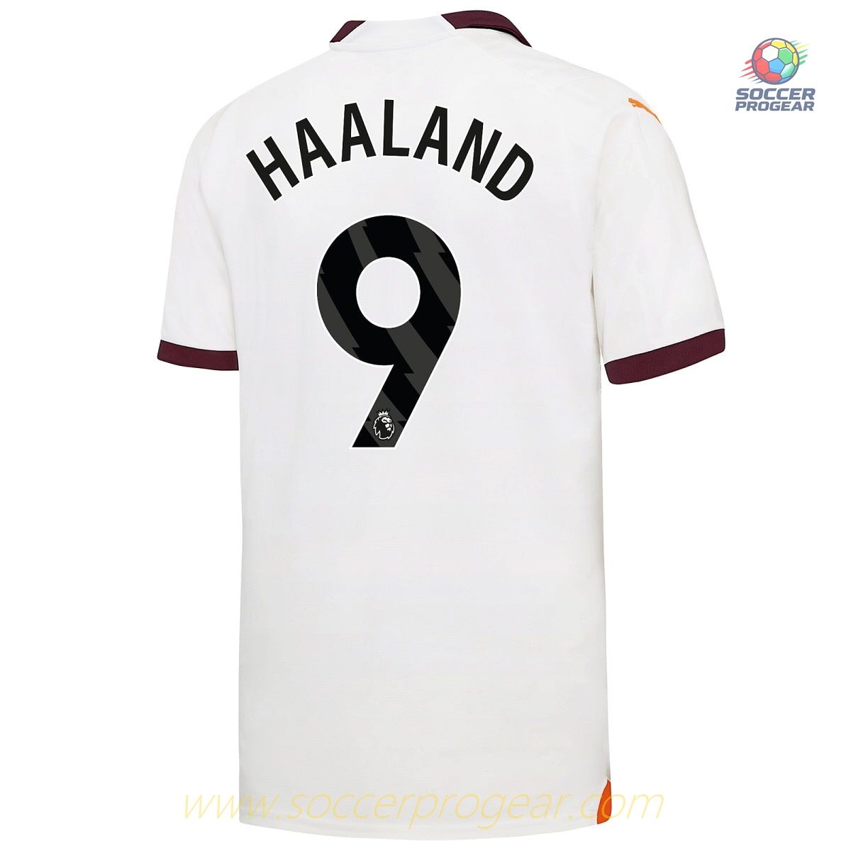 Manchester City Away Child Kit Shirt 2023 2024 Haaland