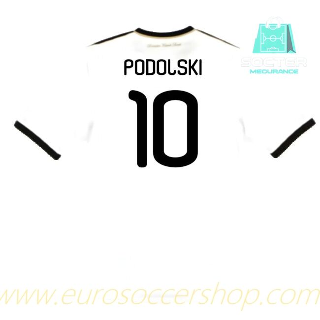 Fan Edition Germany NT Home Football Shirt (PODOLSKI 10)