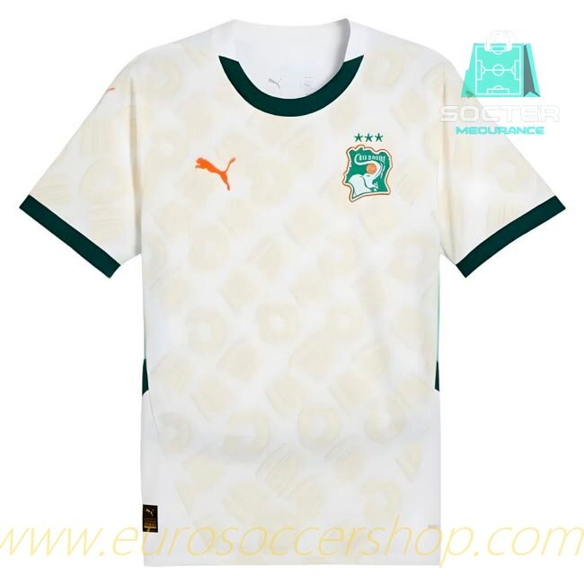 2024-25 Collection Ivory Coast Away Kit Fan Edition