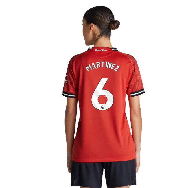 soccer jersey 2025-2026 Man Utd Authentic Home Shirt (Womens) (Mart...