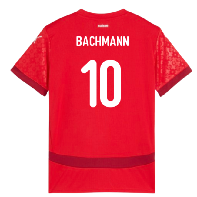 Updated Durable Switzerland Home Soccer Jersey (Kids)