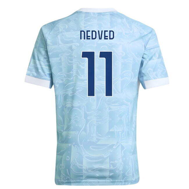 Ultra Comfort Fan Gear Juve Juventus Away Shirt Kids Nedved #11 Mo...