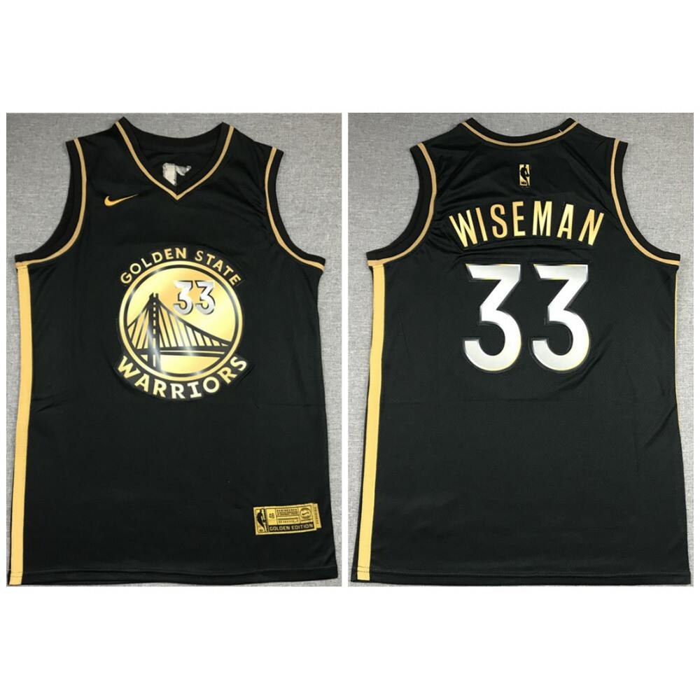 Limited Edition 33 Golden State Warriors Black Jersey - - Game Day Essential