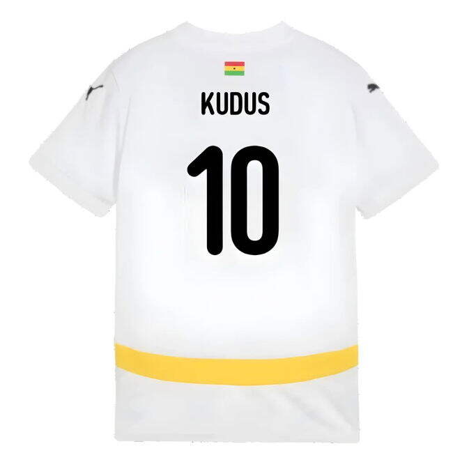 Kids Rare Limited Quality Ghana Home Unique Shirt (Kudus 10)