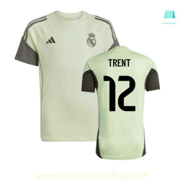 2025-2026 Real Madrid Training Tee (Almost Lime) - Kids (Trent 12)