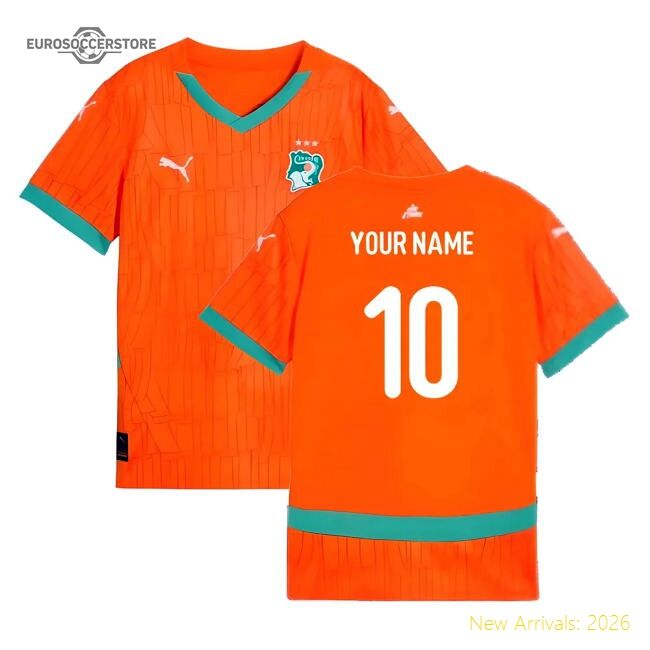 Ivory Coast 20242025 Home Elite Shirt Breathable Athletic