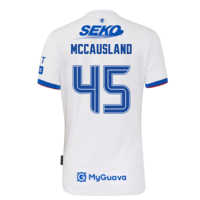 Rangers Fc Mccausland 4 #5 Retro Collection Official Merchandise (v2)