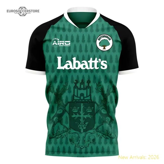 Premium-grade Nottingham 2025-2026 Away Concept Football Kit (libero)