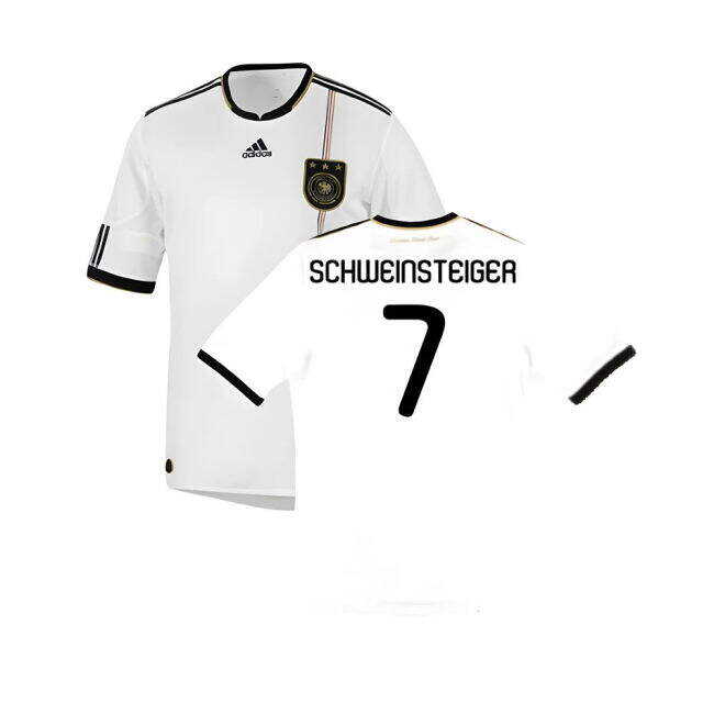 Convenient Germany 2010-11 Home Shirt ((Good) S) (SCHWEINSTEIGER 7) Spiritual