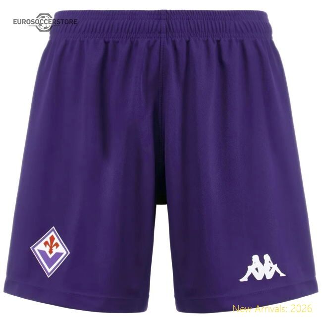 Professional-Grade 2024-2025 Fiorentina Home Shorts (Purple)