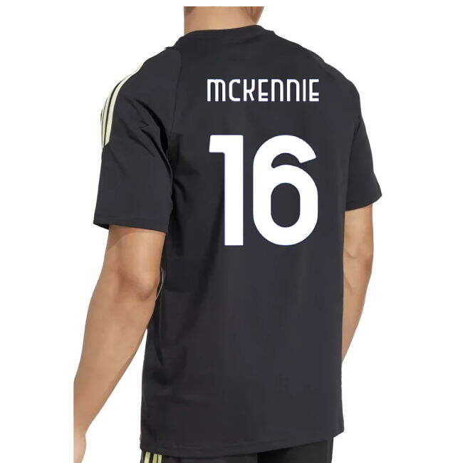 Faithful Juve Juventus Training Tee Black Mckennie #16 Pro Series ...