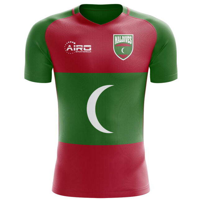Professional 2025-2026 Maldives Home Concept Football Shirt - Womens